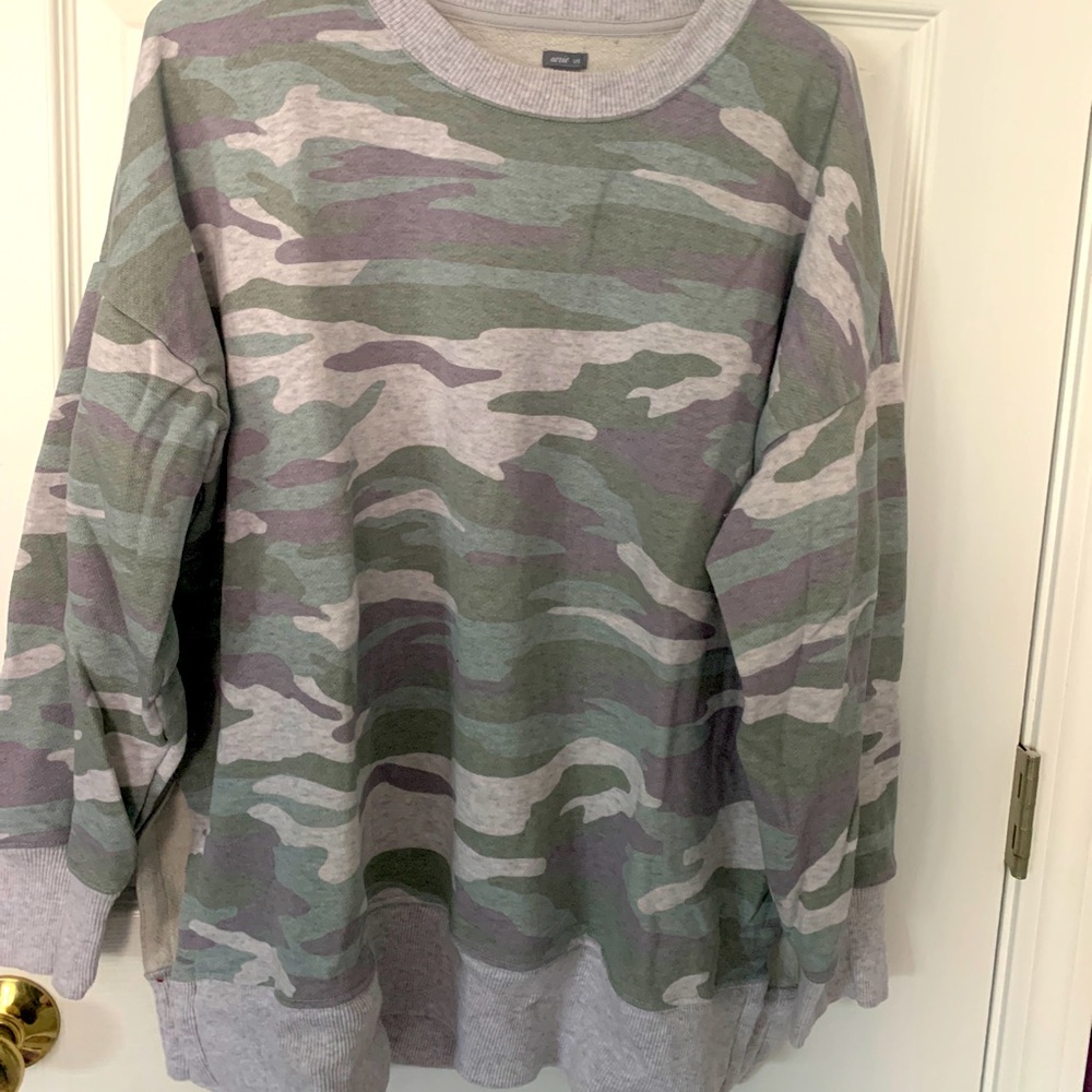 Aerie oversized crew neck